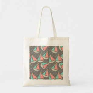 Whimsical Sailboats Tote Bag