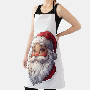 🎅 Whimsical Santa Claus Apron 🎅