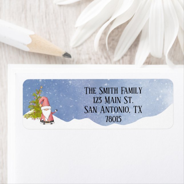 Whimsical Santa Custom Christmas (Insitu)