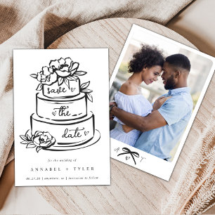 Whimsical Save The Date Invitation