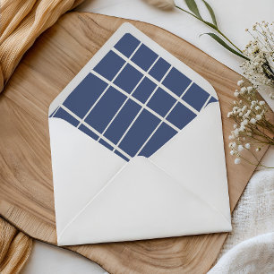 Whimsical Scribble Christmas Return Address Envelope