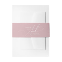 Whimsical Script | Dusty Rose