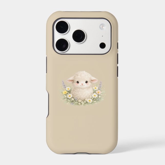 Whimsical Sheep and Wildflowers for a Charming (Back)