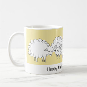 Whimsical Sheep Mug