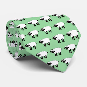Whimsical Sheep Neck Tie