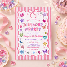 Whimsical She's A Gem Girl Birthday Party