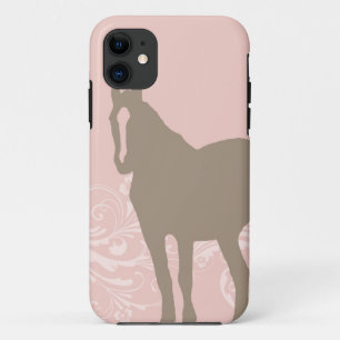 Whimsical Show Pony Horse Pattern iPhone 11 Case