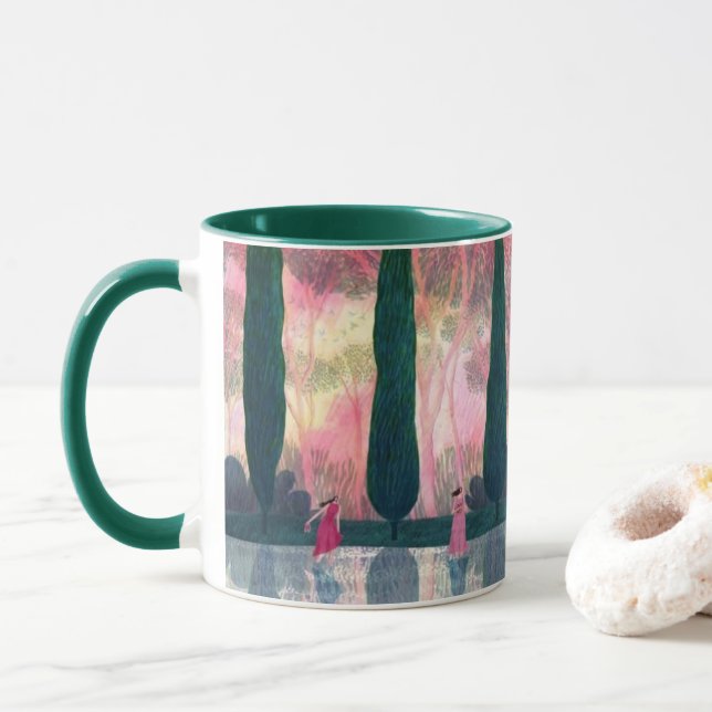 Whimsical Sisters – Kind Ones Coffee Mug of Grace  (With Donut)