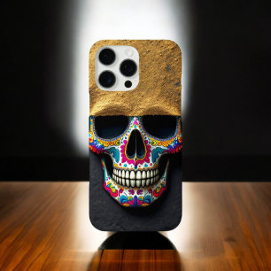  Whimsical Skull Art  - Sugar Skull iPhone 16 Pro Max Case