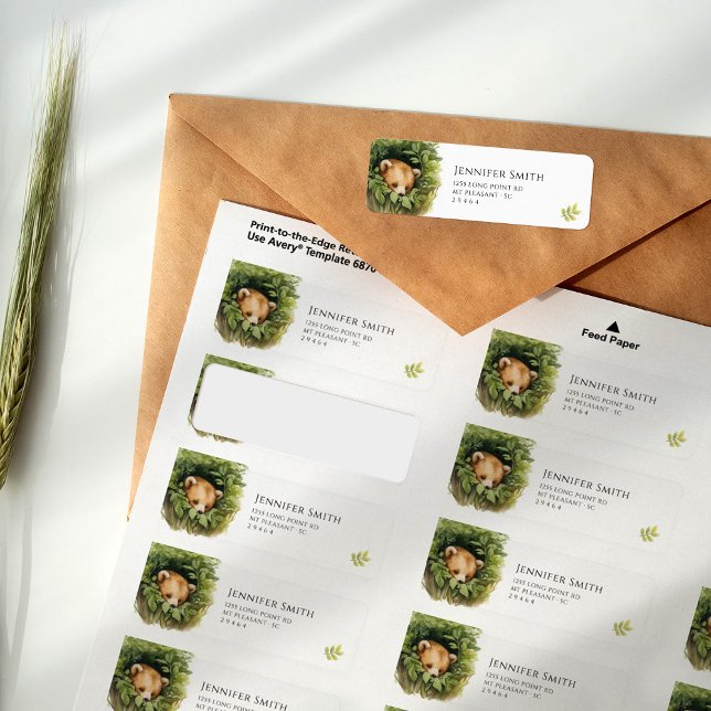 Whimsical Sleepy Baby Bear Baby Shower  (Creator Uploaded)