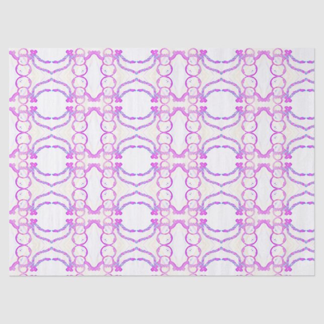 Whimsical snowman tissue paper (Front)