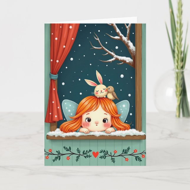 Whimsical Sprite Window Card (Front)