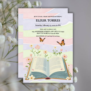 Whimsical Storybook Baby Shower Invitation