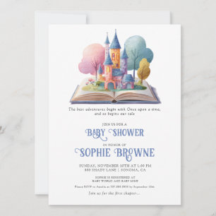 Whimsical Storybook Baby Shower Invitation
