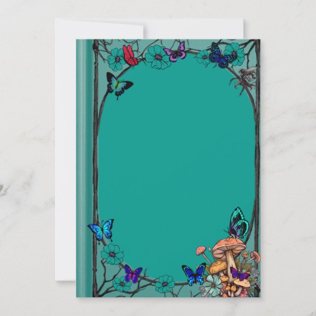 Whimsical Storybook Invitation (Front)