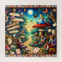 Whimsical Storybook Path of Choices