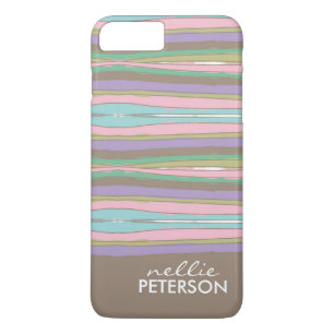 Whimsical Stripes iPhone 8 Plus/7 Plus Case