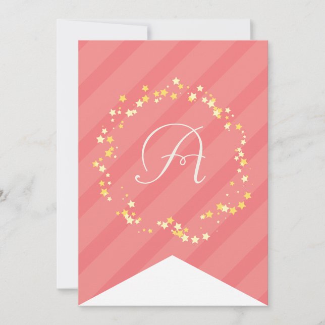 Whimsical Sweet Fairy Princess Girl Birthday Party (Front)