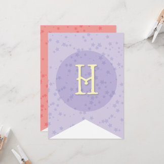 Whimsical Sweet Fairy Princess Girl Birthday Party Card