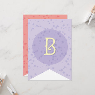 Whimsical Sweet Fairy Princess Girl Birthday Party Card