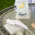 Whimsical Swirly Doodle Any Colour Wedding Party Corkscrew<br><div class="desc">Wedding party gift to personalise for your parents, groomsmen or anyone in your bridal party. You can also add the name of the bride and groom and their wedding date. Simple modern whimsical doodle design with love hearts. You are also welcome to edit the colours in the design tool, where...</div>