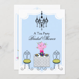 Whimsical Tea Party Invitation