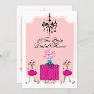Whimsical Tea Party Invitation