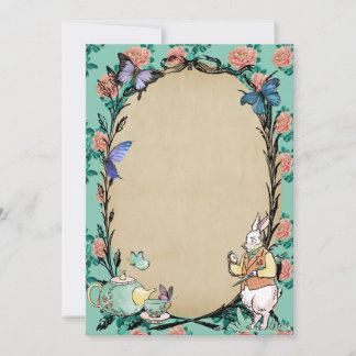 Whimsical Tea Party Invitation