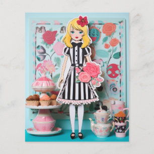 Whimsical Tea Time: Paper Dolls Dress Up