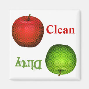 Whimsical Teacher's Dish Washer Magnet