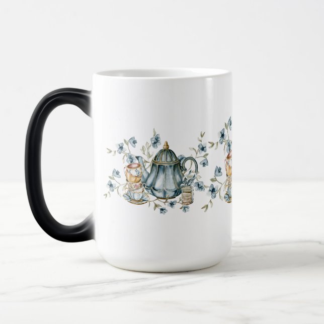 Whimsical Teacup for Cosy Tea & Coffee Lovers Magic Mug (Left)
