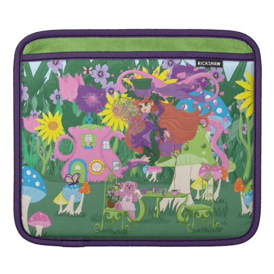 Whimsical Teapot Fairy Rickshaw Sleeve