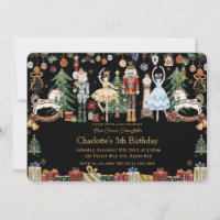 Whimsical The Nutcracker Christmas Ballet Birthday