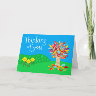 Whimsical Thinking of You card by Jo Images