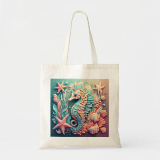 " WHIMSICAL TIDES " TOTE BAG