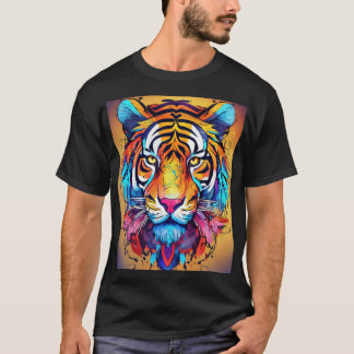 Whimsical Tiger T-Shirt Designs