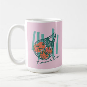 Whimsical Tomatos Italy Farmers Market Coffee Mug