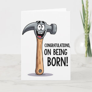 Whimsical Tool Birthday Card