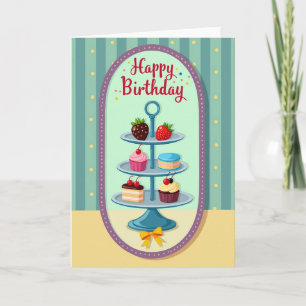 Whimsical Treats Birthday Card