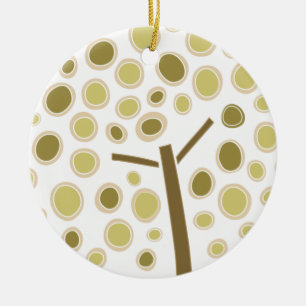 Whimsical Tree Ceramic Tree Decoration
