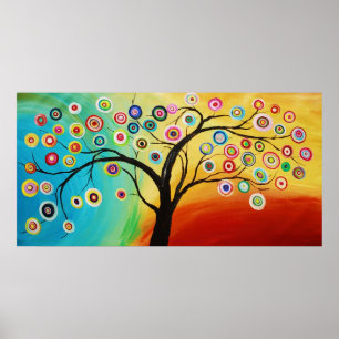 WHIMSICAL TREE POSTER