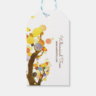 Whimsical Trees Business Price Tag   Hang Tag