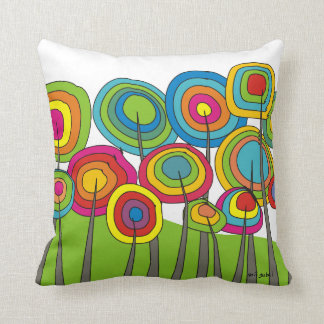Whimsical Trees  "Magical Forest" Cushion