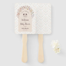 Whimsical Twins Baby Shower Pastel Floral LPM26