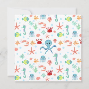 Whimsical Underwater Sea Creatures