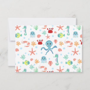 Whimsical Underwater Sea Creatures