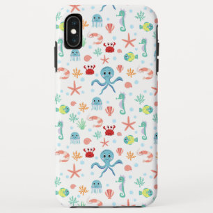 Whimsical Underwater Sea Creatures iPhone XS Max Case