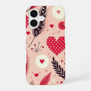 Whimsical Valentine's Love Garden iPhone 16 Case