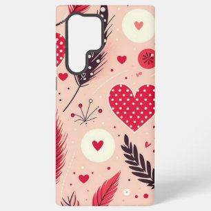 Whimsical Valentine's Love Garden Samsung Galaxy Case