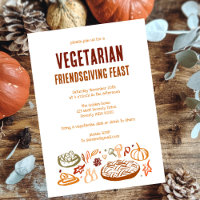Whimsical VEGETARIAN Thanksgiving Friendsgiving
